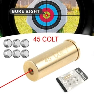 .45 Colt/45-70 Govt Bore Sight Red Dot Laser Bore Sighter Boresighter W/ Battery - Picture 1 of 11