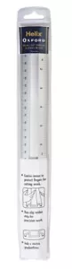 Helix Ruler Metric Imperial Aluminium Safety Grip 30cm - Picture 1 of 1