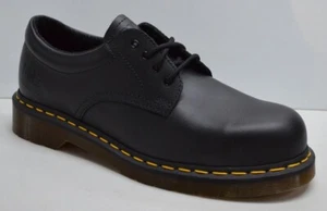 DR MARTENS BLACK ICON 2215 4-EYE STEEL TOE CAP SAFETY (F6) MEN'S Shoes - Picture 1 of 10