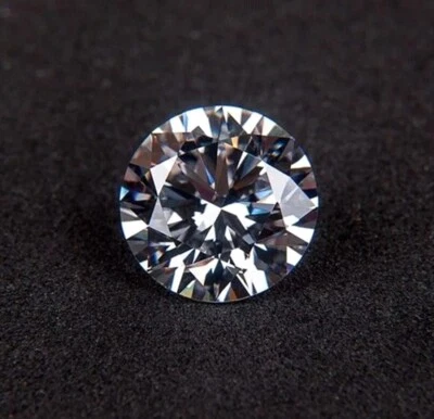 1 Pcs lab Grown First Grade  Diamond 14 mm Round D - F Certified Loose CVD - Image 1 of 4