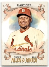 2021 Topps Allen & Ginter Carlos Martinez Baseball Cards #296