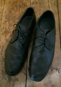  Men's Dior Black Calf Leather Derby Shoes EU 43.5  - Picture 1 of 12