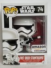 Funko Pop! Star Wars First Order Stormtrooper Heavy Artillery #74 Amazon Vaulted