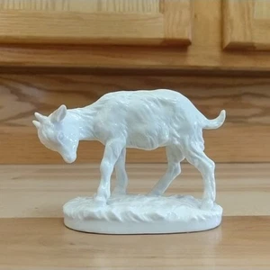 Nymphenburg Porcelain Goat Figure Figurine Porzellan Ziege Figur German Germany - Picture 1 of 8