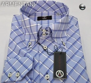 CAMICIA ARMENTANI DIAGONALE Botton Down Mis. 15 3/4 = 40 - Imagen 1 de 3