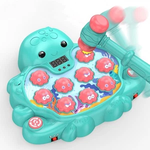 Octopus Vitality Strike Spiel, pädagogisches musikalisches Whack-A-Mole Spielzeug mit 2 Spielen... - Bild 1 von 7