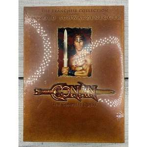 NEW DVD CONAN The Complete Quest The Barbarian & The Destroyer SEALED - Foto 1 di 2