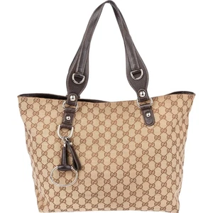Gucci GG Monogram Horsebit Handbag Tasche - Bild 1 von 11