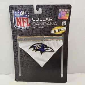 Bandana cuello Baltimore Ravens ropa para mascotas talla pequeña. Reflectante. Mascotas First Bran - Imagen 1 de 5