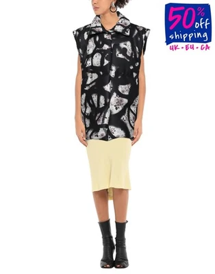 RRP€937 TER ET BANTINE Flannel Gilet IT46 US10 UK14 XL Floral Made in Italy - Image 1 of 4