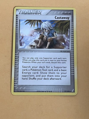 Castaway (72/100) EX: Crystal Guardians - NM - 2006 - Vintage - Pokemon TCG - Image 1 of 2