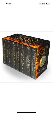 Game of Thrones : A Song of Ice and Fire 7 Books Box Set By George R R Martin - Image 1 of 4
