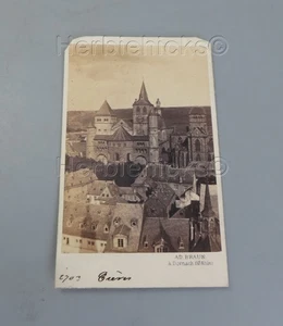 Fotografía CDV Catedral de Tréveris (Alta Domkirche San Pedro) Alemania - AD Braun - Imagen 1 de 5