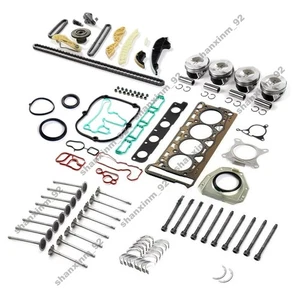 Engine Repair Overhaul Oversize Pistons Kit for 83.01 +0.5mm for VW Audi 2.0TFSI - Picture 1 of 5