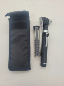 Otoscopio Mini Bolsillo Médico Ent Diagnóstico Color Negro Set - Imagen 1 de 8