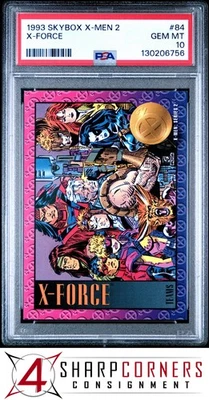 1993 SKYBOX X-MEN 2 #84 X-FORCE POP 1 PSA 10 - Image 1 of 3