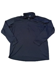 Pullover Patagonia Peso Térmico Capilene Negro Grande 1/4 Cremallera Ligero De Colección - Imagen 1 de 3