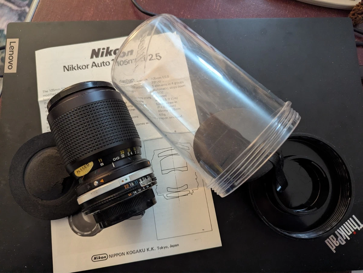 Nikon 105mm f/2.5 Camera Lenses for sale - eBay