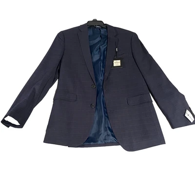 Beverly Hills Polo Club Blazer Abrigo Deportivo Para Hombres 38R Negro Cuadros Oficina Carrera NUEVO Foto 1 de 4