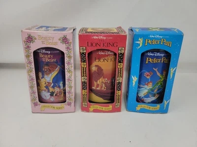 Walt Disney Collector Series Cups Burger King 1994 LOT VTG w/ Original Box - Image 1 of 4