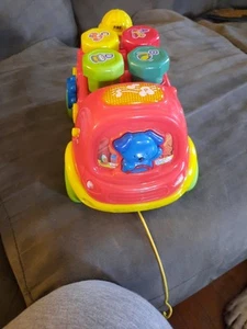 Caja de herramientas de juguete VTech perfora y aprende música sonora y más - Imagen 1 de 7