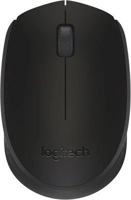 Logitech M171 Mouse Wireless x PC, Mac, 2,4 GHz con Mini Ricevitore USB - Nero - Immagine 1 di 4