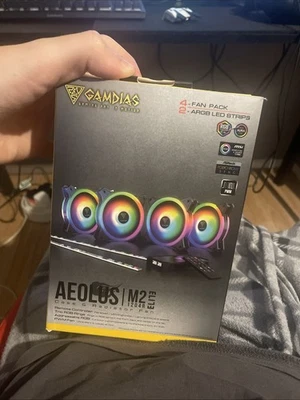 GAMDIAS Box Is Damaged But Fans Still In Perfect Condition (everything Is In Box - Image 1 of 4