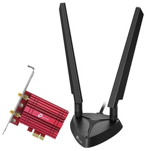 TP-LINK - Adaptateur PCI-Express WiFi 6E AXE5400 Tri-Bande & Bluetooth 5.2 - Photo 1/4