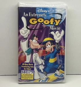 New Sealed! An Disney Extremely Goofy Movie VHS 2000 Video Tape Two Hype Sticker - Picture 1 of 14