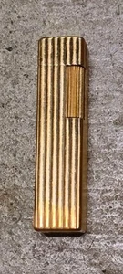 Vintage Cartier Gold Plated Lighter Free S/H - Picture 1 of 8
