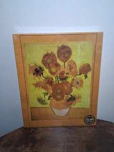 Vincent Van Gogh Sunflowers Puzzle 513 Pieces Factory Sealed Art Inst. Chicago - Picture 1 of 3