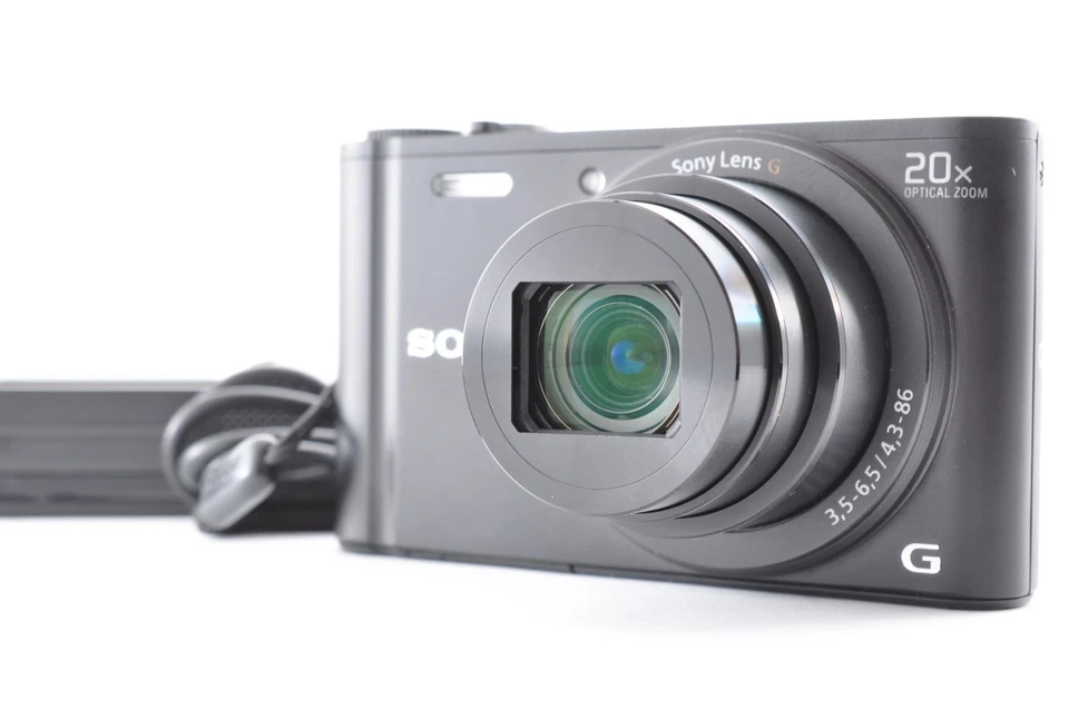 Sony Syber-Shot DSC-WX350 Black Near Mint 18.2MP Compact Digital Camera Y1737 - Image 1 of 4