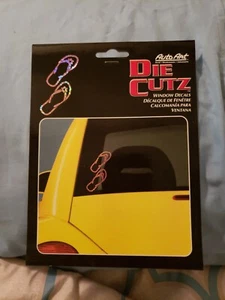 Brand New Die Cutz Auto Art Sandals Flip Flops Decals - Picture 1 of 2