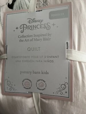 Edredón Pottery Barn Niños Princesa Disney Niño Pequeño Nuevo Con Etiquetas Envío Gratis Foto 1 de 4