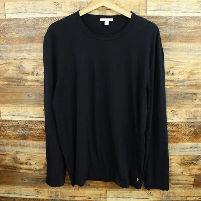 James Perse Shirt Size 3 Crewneck Mens MLJ3351 long sleeve Cotton - Image 1 of 4