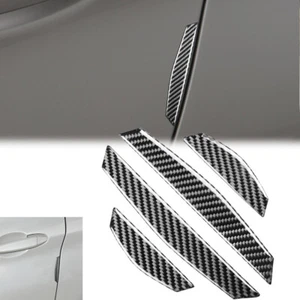 Carbon Fiber Car Door Side Edge Guard Universal Protection Trim Stickers For BMW - Picture 1 of 9
