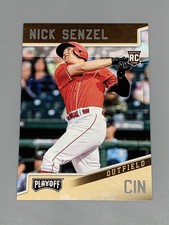Nick Senzel 2019 Panini Chronicles Playoff Rookie RC #8 Cincinnati Reds