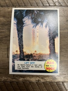 1969 Topps Man on the Moon Space Trading Card #45B / NM / Set Break