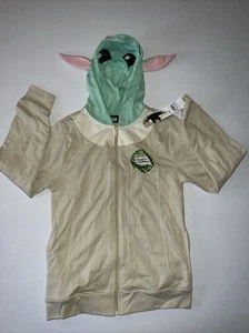 Yoda Hooded Jacket Star Wars Mandalorian eye mesh EARS read full description - Picture 1 of 7