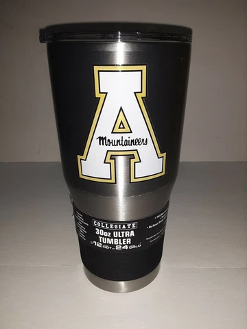 Appalachian State Mountaineers NCAA 30 oz Ultra Travel Tumbler Cover