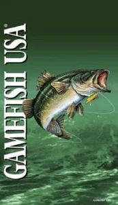 New Large Mouth Bass Fishing Bath Beach Pool Gift Towel Lake Fish Fisherman USA - Picture 1 of 2