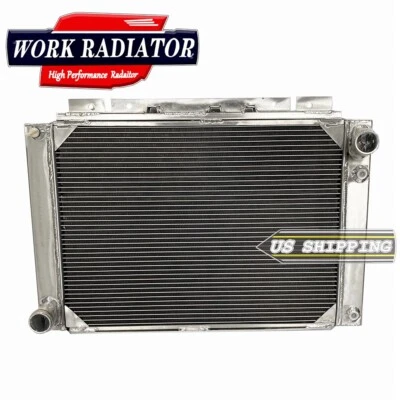 Radiador de aluminio apto 1961-1966 1962 1963 1964 Ford Thunderbird TBird-sin coche de aire acondicionado Foto 1 de 4