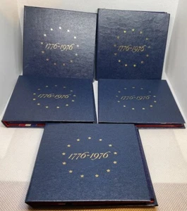 1776-1976 Bicentennial Silver Proof Set HOLDER ONLY-NO COINS Lot Of 5 - Picture 1 of 7