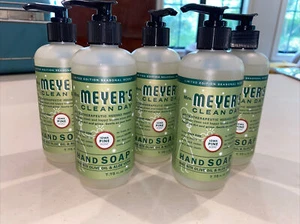 Mrs Meyers Hand Soap Iowa Pine Scent 5 Pack Small Bottles Olive Oil & Aloe Vera - Picture 1 of 5