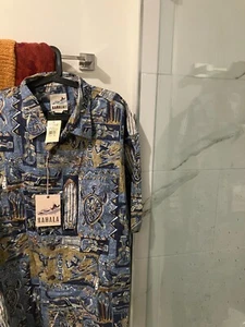 Kahala hawaiin Hawaiian cotton shirt men's adult 3XL XXXL NWT NEW - Bild 1 von 3