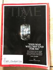 TIME Magazine - Sept 13th/ Sept 20th - 2021 Issue - This War Will Not End For Me