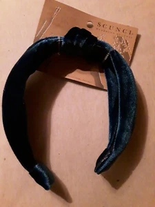 1 Scunci Turban Knotted Headband - Blue - Picture 1 of 3