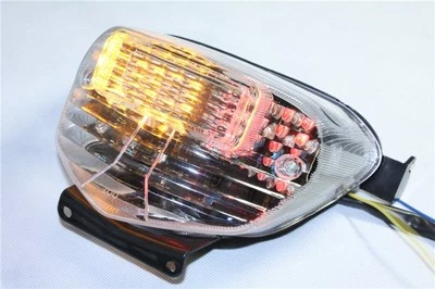 LED Tail Light Brake Integrated Turn Signal For Suzuki GSXR600/750/1000 Clear - Image 1 of 4