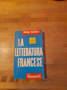 LA LETTERATURA FRANCESE K.HAEDENS GARZANTI 1°ED. 1960 SERIE SAPER TUTTO 185-188 - Imagen 1 de 7