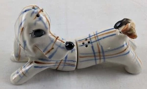 Salero y pimentero de porcelana porcelana perro Japón - Imagen 1 de 6